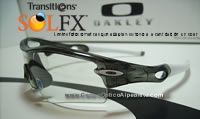 Oakley Radar Path Grey Smoke /Clear Black Iridium Photochromic (26-213) 
